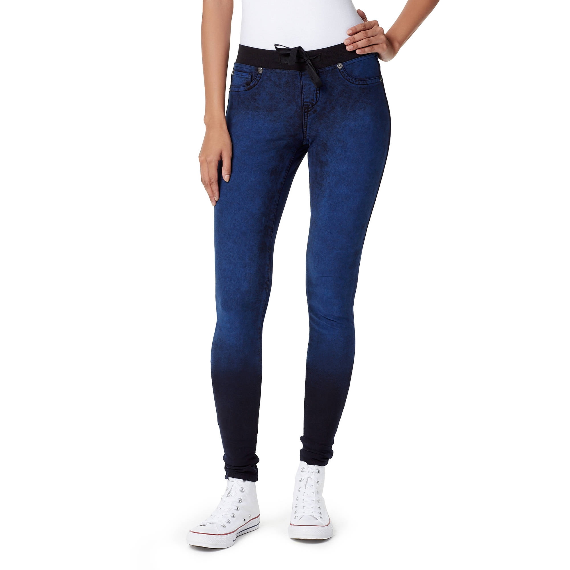 lei elastic waist jeans