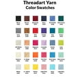 thumbnail image 4 of 6 Pack Threadart 100% Pure Cotton Crochet Yarn Size 2 | Navy | 50 gram Skeins | Fine #2 Yarn | 165 yds per Skein, 4 of 10