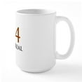 thumbnail image 2 of CafePress - 514 Area Codes Base Large Mug - 15 oz Ceramic Large White Novelty Mug, 2 of 6
