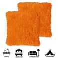 thumbnail image 2 of Sweet Home Collection Decorative Soft Plush Long Faux Fur Throw Pillows, 18"x18", 2-Pack, 2 of 3