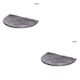 thumbnail image 4 of Yuarrent Alfombra de ducha de alta calidad, alfombrilla absorbente para baño, antideslizante, plegable, para dormitorio, cocina, baño, Gris 40*60 2piezas, 4 of 6