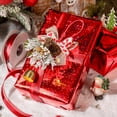 thumbnail image 2 of Papel de regalo Retrify, 43 x 10 m, diseño navideño rojo, 2 of 7