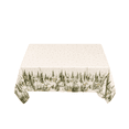 thumbnail image 2 of Christmas Tablecloth, Christmas Printed Holiday Table Cover, Xmas Table Cloth for Dinner Party, Kitchen Home Christmas Decor, 2 of 7