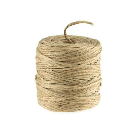 Burlap Jute Twine Rope 2-Ply, 3mm, 100 Yards, Natural - Walmart.com