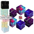 thumbnail image 1 of Sensory Cube Fidget Toy Stress Autism Anxiety Relief Christmas Stocking, 1 of 1