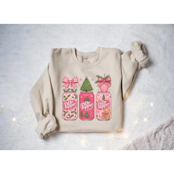 Dr Pepper Est 1885 Sweatshirt, Soda xMas Sweatshirt - Sizes S-5XL ,Art Print JSC