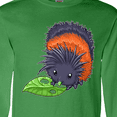 thumbnail image 4 of Inktastic Wooly Bear Caterpillar- Cute Baby Insect Long Sleeve T-Shirt, 4 of 5
