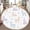 Color 5, variant on Washable Non Slip 6ft Round Rug for Kids Room Nursery Cute Llama, Cute Smiling Llama Pastel Pink Carpet for Bedroom Playroom Tent Rug