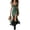 01 Green, variant on Bohemian Floral High Low Flowy Dress for Women Summer Elegant Square Neck Sleeveless Ruffle Beach Vacation Dresses