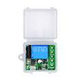 thumbnail image 1 of 433Mhz Wireless Remote Control Switch DC 12V 1CH Relay Receiver Module for Home Automation White, 1 of 8