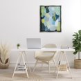 thumbnail image 4 of Stupell Industries Modern Layered Green Brush Strokes Gray Floating Frame Canvas Art, 25 x 31, by Grace Popp, 4 of 8