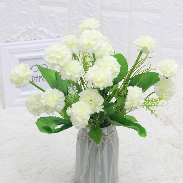Artificial Flowers Home Decor, Plastic Fake Flowers, Durable, Easy Clean, for Living Room, Office Desk, Wedding Event, 12-piece Set, Vibrant Color, Synthetic Flowers, Decorative Bouquets