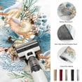 thumbnail image 5 of Area Rugs 3'x5', Beach Coastal Carpet Runner Indoor Outdoor Rugs Home Decor Aesthetic, Nautical Shell Starfish Coral Summer Non Slip Mats Washable Accent Rug for Living Room Bedroom, 5 of 8