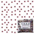 thumbnail image 2 of Confetti Star 1/8" Red - Half Pound (8 oz) - CCL9397, 2 of 8