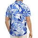 thumbnail image 3 of Blusa y camisa de franela de manga corta con cuello vuelto para hombre, camisa/top de franela de manga corta con estampado hawaiano, camisa deportiva informal de franela para hombre, blusa para hombre, 3 of 5