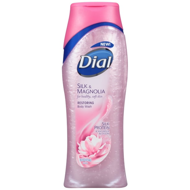 Dial Body Wash, Silk & Magnolia, 16 Ounce