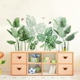 thumbnail image 3 of Removeable 3D Green Plants Wall Stickers DIY Fresh Leaf Home Wall Decoration Art Decor Wall Decal Peel and Stick Murals for Girls Kids Babys Bedroom Living Room Offices Nursery Bathroom, 3 of 9