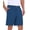 Blue Heather, variant on Little Donkey Andy Men's Bermuda 9 Inch Lightweight Quick Dry Stretch Shorts Golf Hiking Oliver Green Heather S