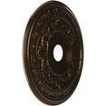 thumbnail image 2 of Ekena Millwork 22"OD x 3 1/2"ID x 1"P Baltimore Thermoformed PVC Ceiling Medallion (Fits Canopies up to 7 3/4"), Metallic Antique Brass, 2 of 10