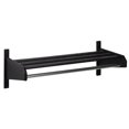 thumbnail image 1 of Wooden Mallet 32SCRBK 34 in. Oak Coat & Hat Rack - 1 in. Dia. Bar, Black, 1 of 1