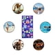 thumbnail image 5 of Toalla de playa con estampado de mariposas para adolescentes, niñas y niños. Toalla de baño de 75 x 150 cm. Toalla de piscina súper suave., 5 of 5