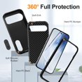 thumbnail image 6 of Dteck Case for Google Pixel 9 Pro XL,Shockproof 3-Layer Protection Case Built-in Kickstand Military Grade Protective Cover for Google Pixel 9 Pro XL,Black, 6 of 8