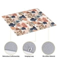 thumbnail image 4 of Vsdgher Watercolor Plants Print Dish Drying Mat, Kitchen Counter Mat, Dish Drying Pad for Dishes, Utensils, Pots and Pans,16" x 18", 4 of 8