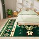 thumbnail image 4 of Alfombra B Benron Western para salón y dormitorio, 150 x 210 cm, color verde, 4 of 7