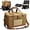 Khaki-30L, variant on Large Capacity Outdoor Camping Storage Bag, 45L Heavy Duty Oxford Cloth Gear Organizer with Handles, Tactical Camping Storage Bag, Waterproof & Portable for Camping Picnic
