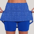 thumbnail image 2 of Maean Plus Size Women's High Waisted Swimwear Skirt Swimsuit Skirt Bathing Suit with Bottoms Shorts, 2 of 5