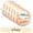 Orange/White, variant on Wilson AVP Movement Recreational Volleyball - White/Pink/Yellow, Official Size
