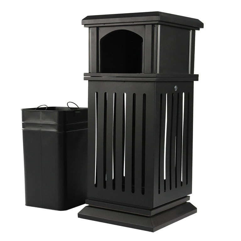 Commercial Trash Can Restaurant Outdoor Large Garbage Waste