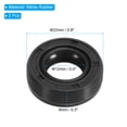 thumbnail image 2 of Uxcell EU Radial Shaft Seal, Nitrile Rubber TG4 Oil Seal for Bearing Shaft Pumps Engines Black 12mm x 22mm x 7mm, 2 of 6