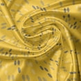 thumbnail image 7 of Ambesonne Geometric Valance & Curtain, Irregular Halftone Circle, 55"x24", Earth Yellow and Pale Brown, 7 of 7