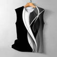 thumbnail image 5 of WZXFASHION Gilet Haut à Col Rond Imprimé Décontracté Confortable pour Femmes Ventes Aujourd'hui Liquidation Débardeurs et Camisoles pour Femmes, 5 of 5