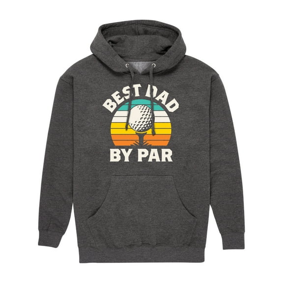 Instant Message - Best Dad By Par - Men's Pullover Hooded Fleece Sweatshirt