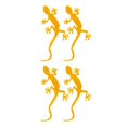 thumbnail image 1 of Speravity Paquete de 2 pegatinas para coche, resistente al agua, marca de advertencia Exterior, tira de bicicleta, calcomanía para motocicleta, cinta Amarillo 2piezas Speravity CBP504422, 1 of 6