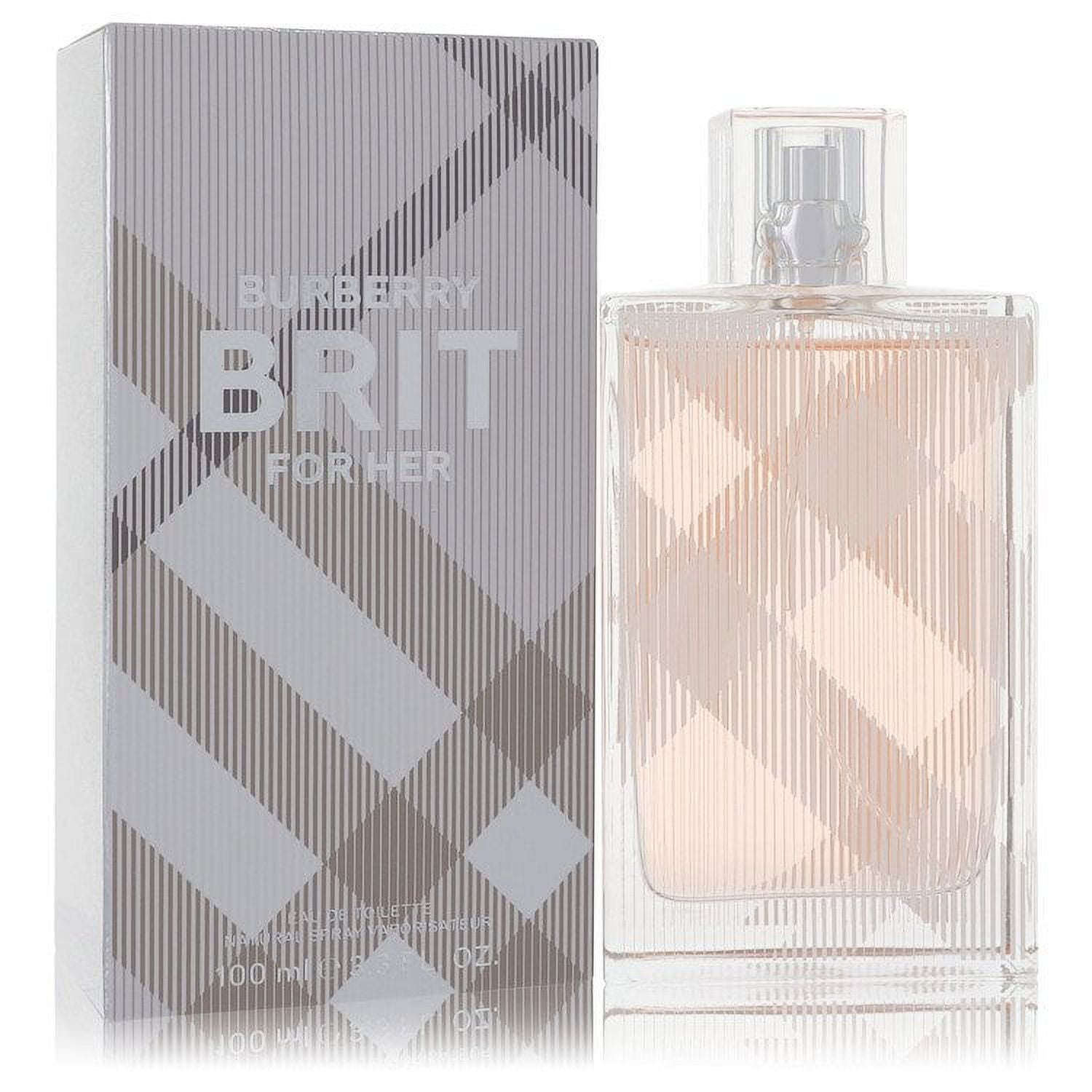 Burberry Brit for Her Womens Perfume, Eau De Toilette Spray, 3.3