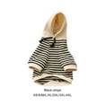 thumbnail image 2 of Youkk Pet Clothes For Dogs Apposite Size Comfortable And Convenient Warm Khaki stripe S 1Set, 2 of 6