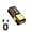 BLACK, variant on One Mini Dual-source LED Flashlight, IPX4, Red/blue Flash, USB-C Charging, Portable Emergency Light
