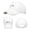 White, variant on LEKODE Wide Brim Hats for Women Hiking Hats Work Hat Unisex Sweat Caps for Men Vintage Trucker Hat Summer Hats Adjustable for Men Women Funny Trucker Hat for Golf Tennies White One Size