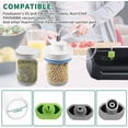 thumbnail image 3 of Mason Jar Sealer kit for FoodSaver Vacuum Sealer, Regular and Wide Mouth Mason Jar Vacuum Sealer Kit with Accessory Hose, Jar Sealer Attachment Compatible with All FoodSaver Vacuum Sealers, 3 of 6