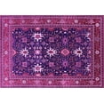 thumbnail image 1 of Ahgly Company Indoor Rectangle Oriental Pink Traditional Area Rugs, 6' x 9', 1 of 4