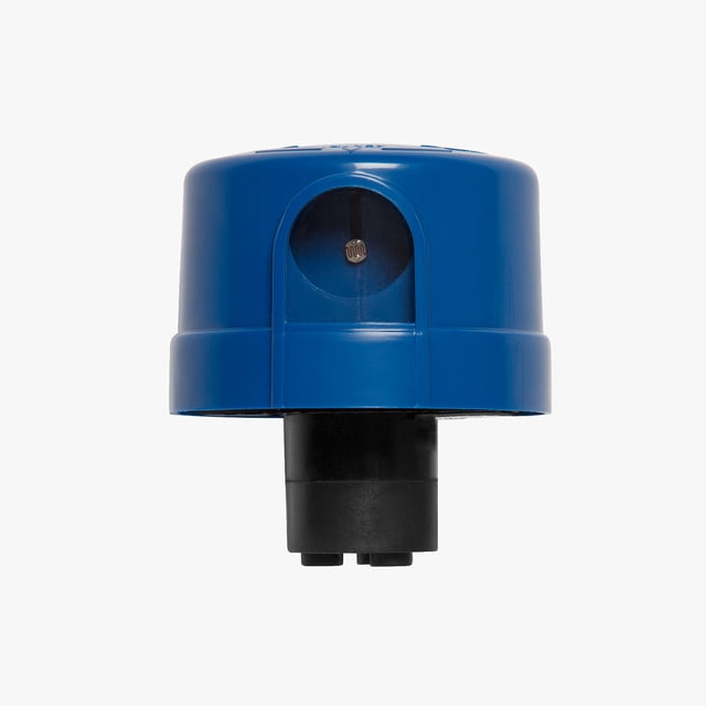 Fotocelda con sensor de luz ambiental para sobreponer en muro, azul Illux FC-2104.S