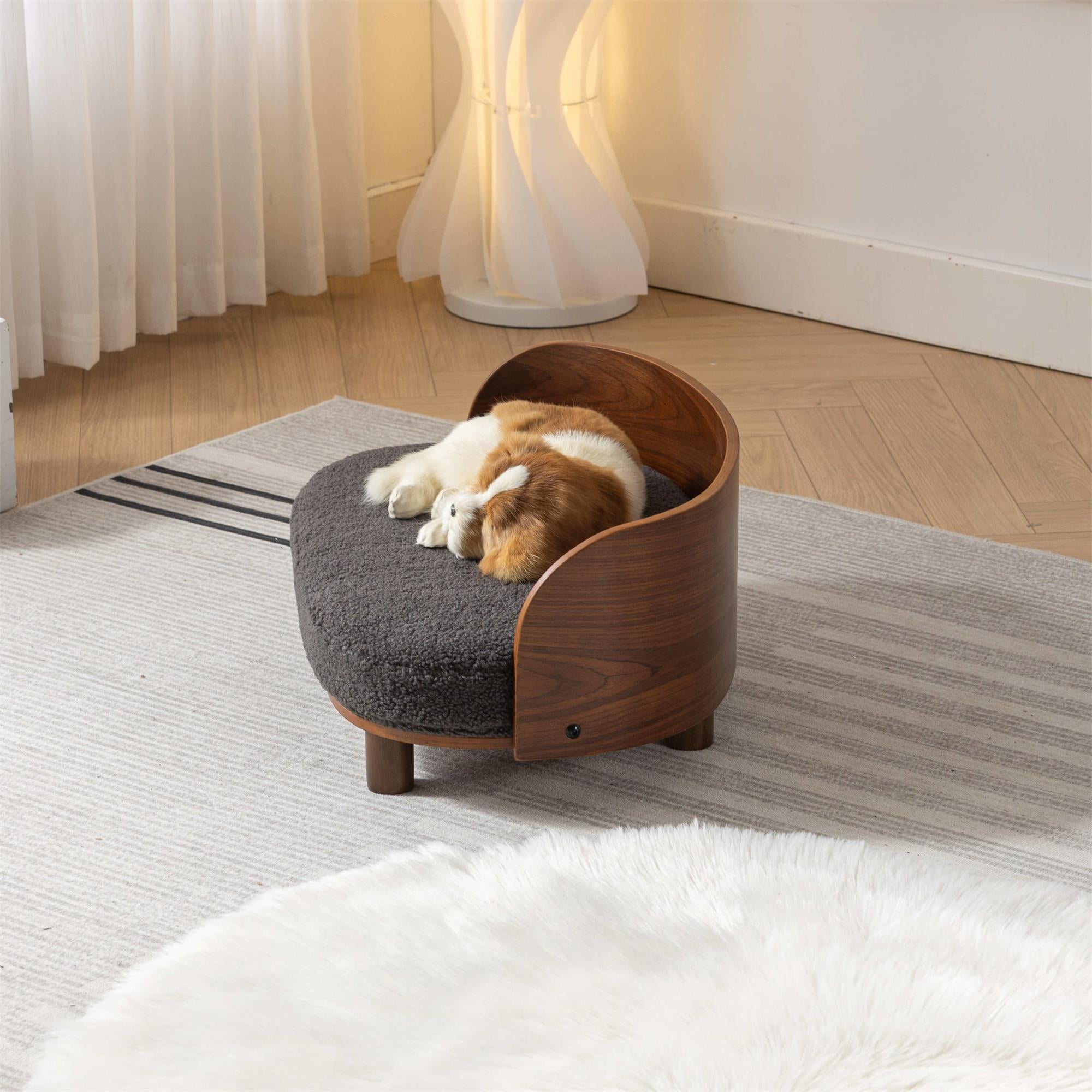 Pefilos 46" Pet Orthopedic Dog Bed with Removable Cover and Waterproof Liner with Non-Slip Bottom, Durable Flannel Fabric Pet Sofa with 7.9" Thick Gel Memory Foam, Blue Pefilos 46" Pet Orthopedic Dog Bed with Removable Cover and Waterproof Liner with Non-Slip Bottom, Durable Flannel Fabric Pet Sofa with 7.9" Thick Gel Memory Foam, Blue