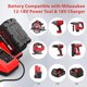 thumbnail image 2 of Cargador de baterías WECACHWE 18V 6.0Ah Litio-Ion Fast Charge, 2 of 8