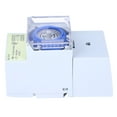 thumbnail image 2 of 16A 24-Hour Programmable Quartz Motor Timer Switch Relay with 150H Power Failure Backup, 110-230VAC, for Neon Lights/Water Heaters/Street Lamps/Garden Watering/Motors/Office Auto-Control, -10~50℃, 2 of 6