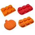 thumbnail image 4 of Moldes de silicona antiadherentes para calabazas de Halloween, galletas, pudines de chocolate, dulces, herramientas de decoración de pasteles, accesorios de panadería hechos a mano, 4 of 5