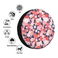 thumbnail image 4 of Balery Japanese Cherry Blossoms Cubiertas para Neumáticos - Protector Resistente para Neumáticos de Camioneta, SUV, Remolque, Camper y RV-15 inch, 4 of 6