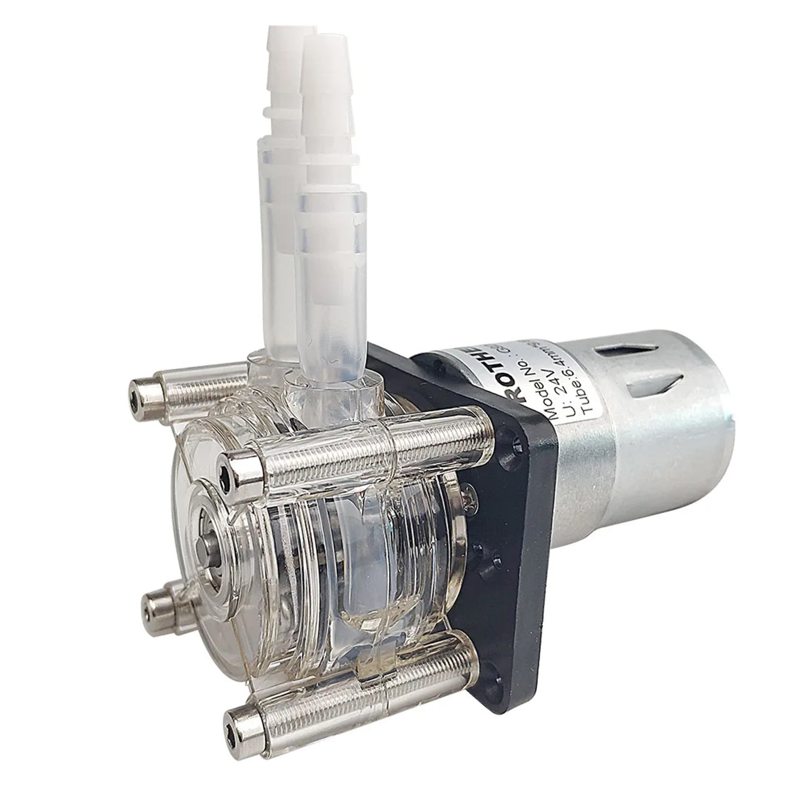 Peristaltic Pump DC 12V/24V 500ml/min  Dosing Pump For Vacuum Aquarium Lab Analytical ,Easy to Install